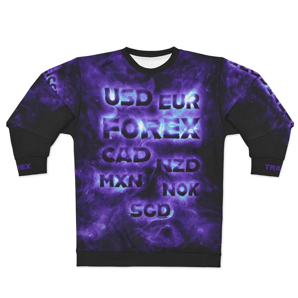 Forex Radiant Black Sweatshirt Front