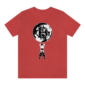Goku Genki Dama Bitcoin Red T-Shirt