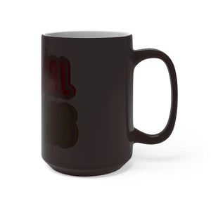 Technical Analysis Curved Sign Color Changing Mug Black Cold