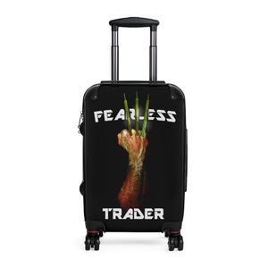 Fearless Trader Candlesticks Claw Cabin Suitcase Front