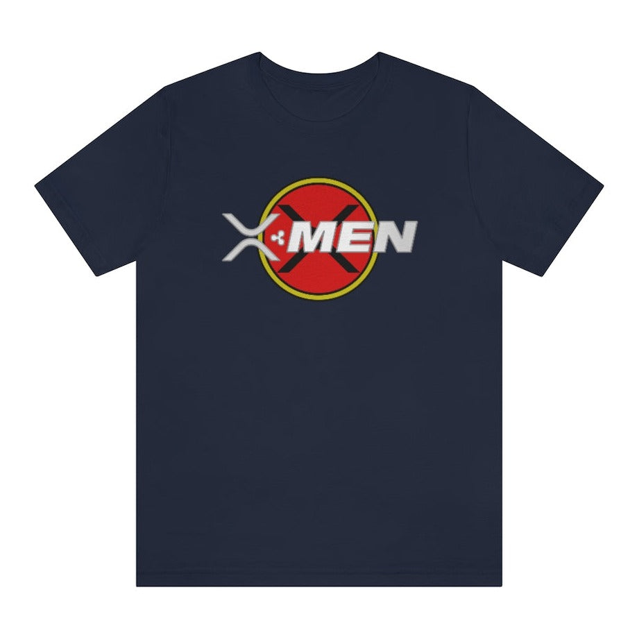 XRP Xmen Ripple Logo Dark Blue T-Shirt