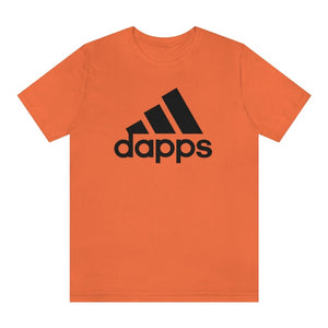 Decentralized Apps Dapps Orange T-Shirt
