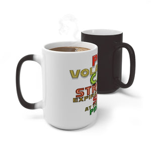 Options Shiny Plastic Vocabulary Color Changing Mugs Cold and Hot