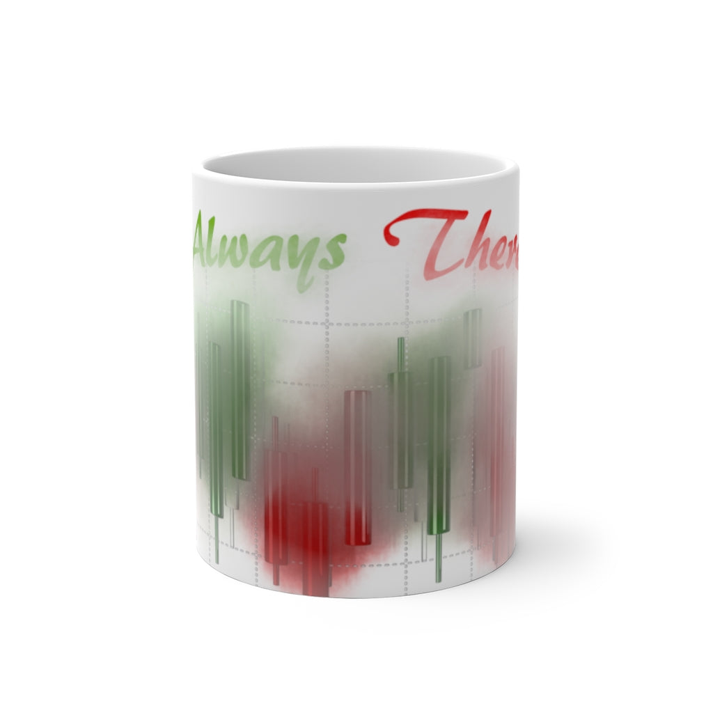 Always There Faded Candlesticks Color Changing Mug