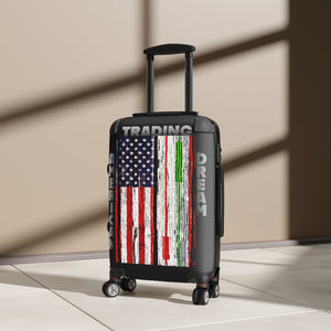 American Trading Dream Flag Cabin Suitcase in Angle