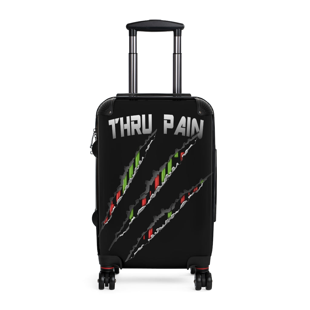 Thru Pain Claw Slash Cabin Suitcase Front