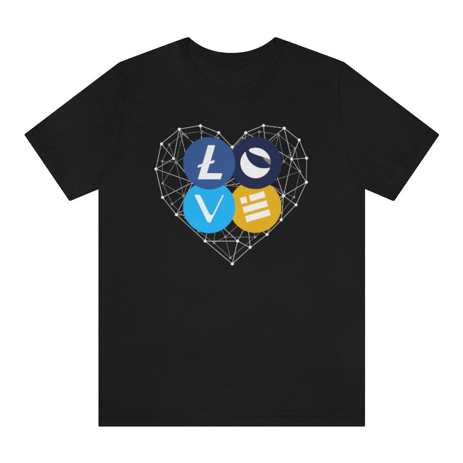 Crypto LOVE Black T-Shirt