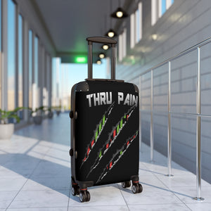 Thru Pain Claw Slash Cabin Suitcase in Angle
