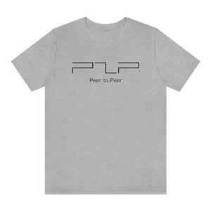 P2P Peer to Peer PSP Grey T-Shirt