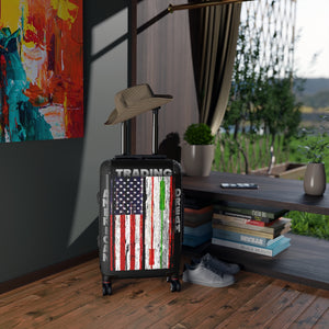 American Trading Dream Flag Cabin Suitcase in Stage