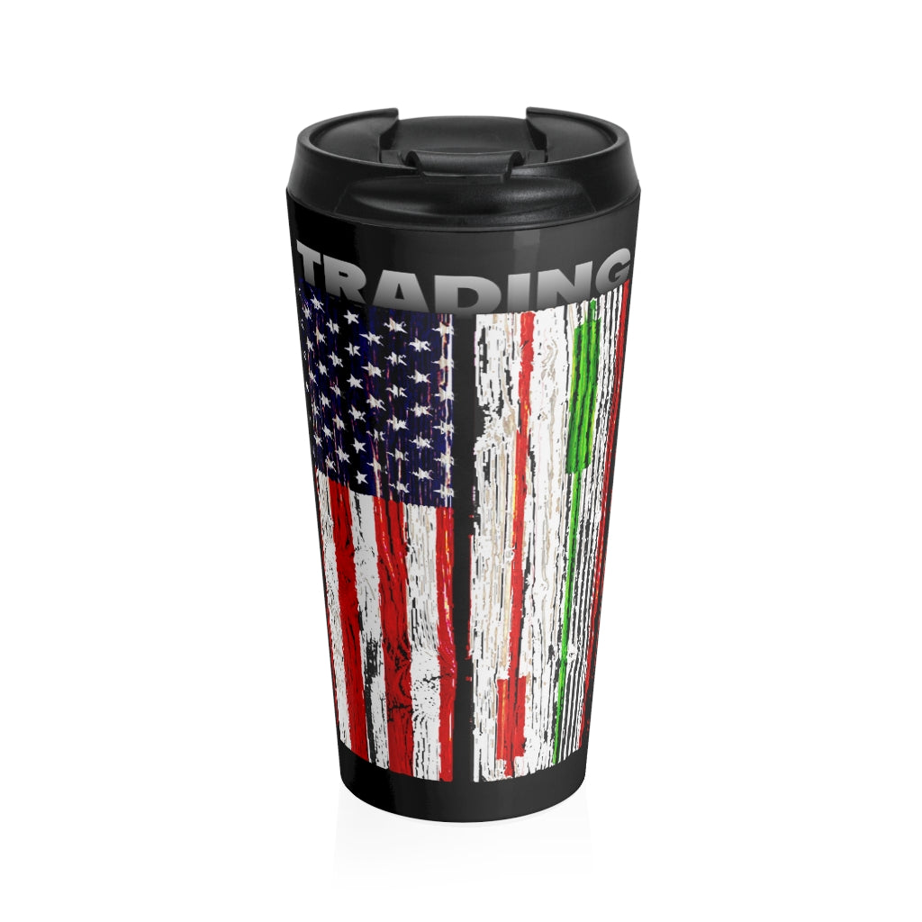 American Trading Dream Flag Stainless Steel Travel Mug