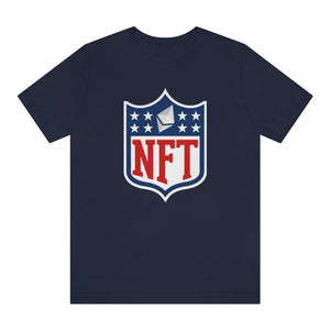 NFT ETH Sport Shield Dark Blue T-Shirt
