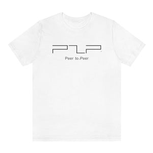P2P Peer to Peer PSP White T-Shirt
