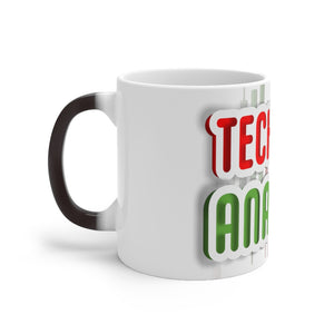 Technical Analysis Curved Sign Color Changing Mug Left Side