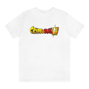 Crypto Bull Anime Dragon Ball White T-Shirt