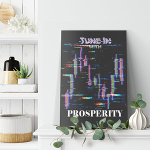 Tune In with Prosperity Canvas Sitting