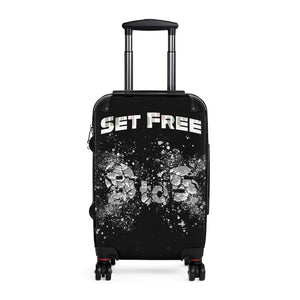 Set Free Broken 9 to 5 Schedule Cabin Suitcase Front
