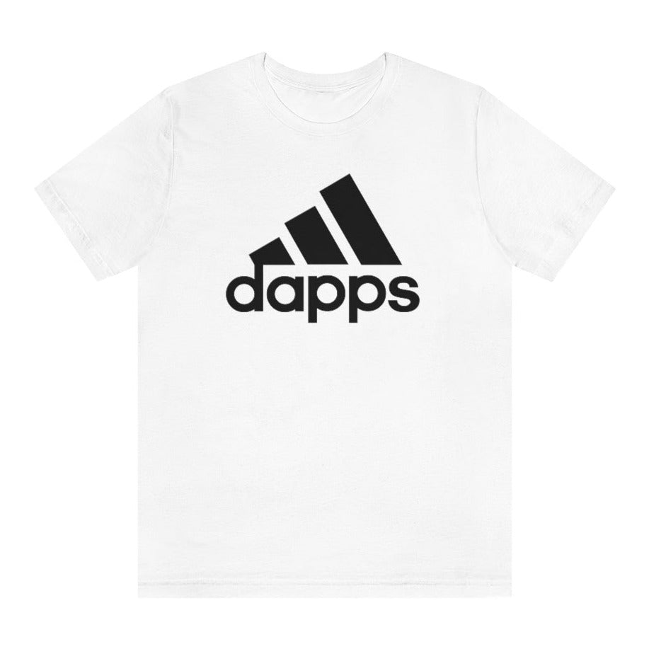Decentralized Apps Dapps White T-Shirt