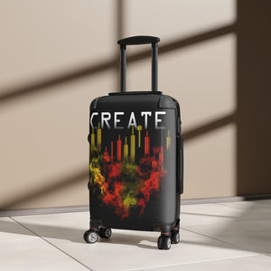 Create Smoke to Candlesticks Cabin Suitcase in Angle