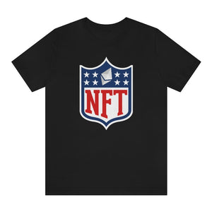 NFT ETH Sport Shield Black T-Shirt